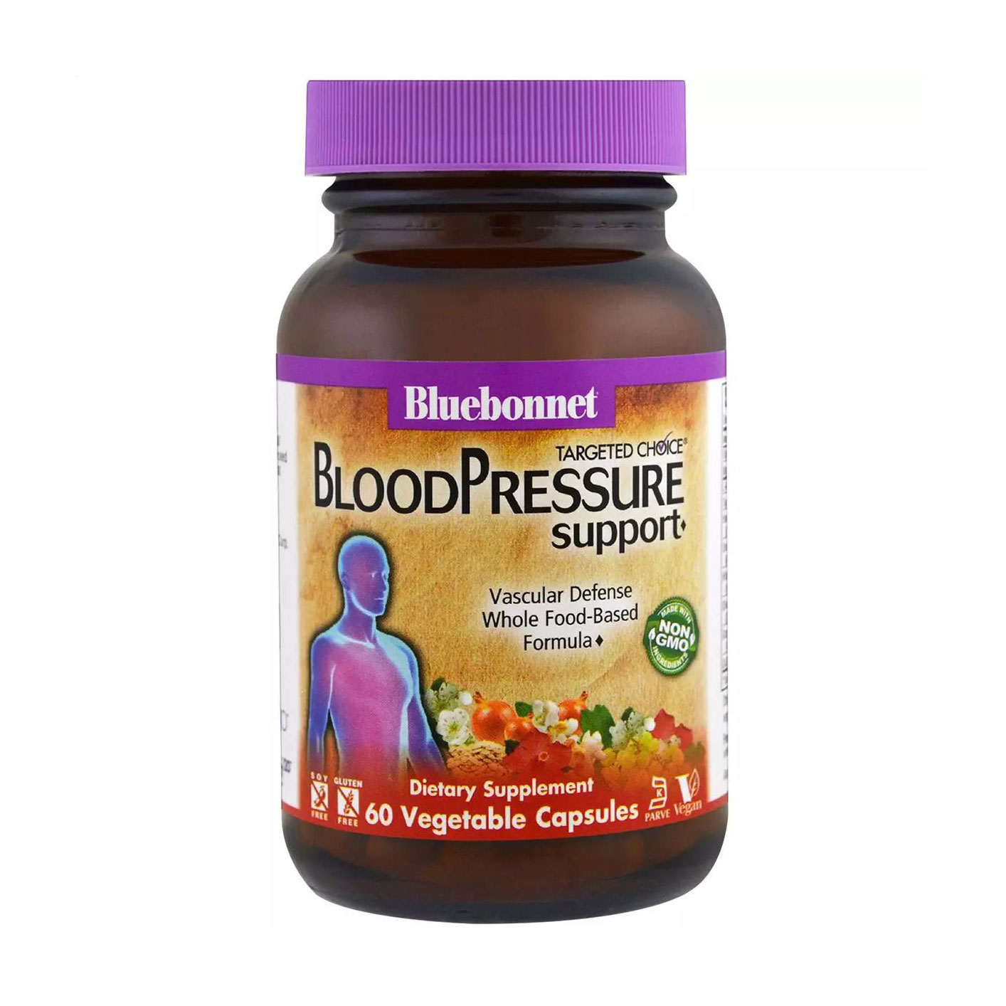 Комплекс для нормалізації кров'яного тиску Bluebonnet Nutrition Targeted Choice Blood Pressure Support, 60 капсул